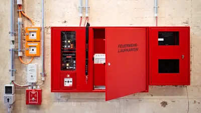 Löscheinsatz: Enthält die Laufwege zum Brandherd.